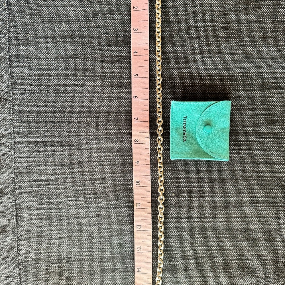 Tiffany & Co. Return to Tiffany Oval Tag Necklace - Picture 4 of 5